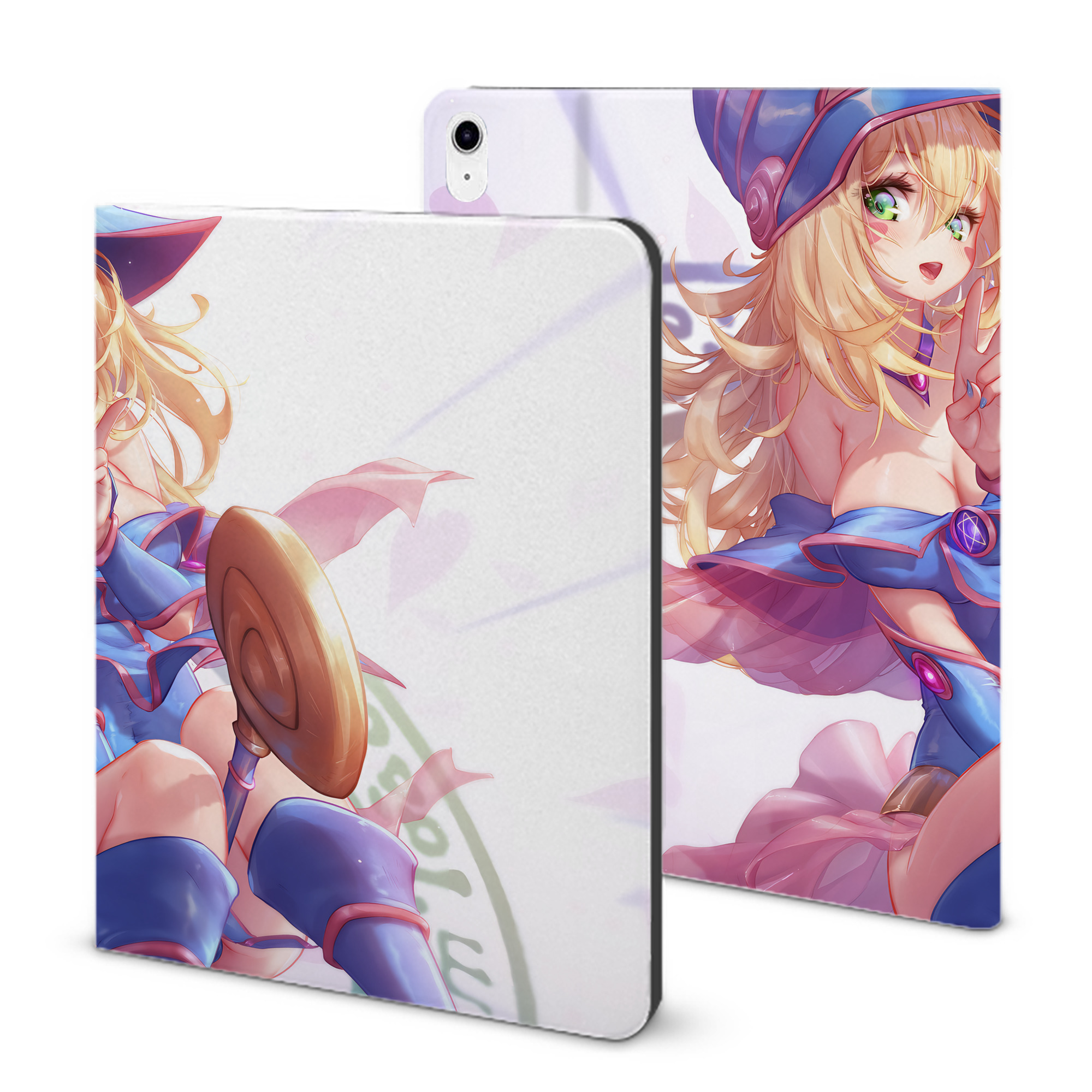 （画像用） 遊☆戯☆王 Yu-Gi-Oh! IPad ケース ブック型 PUレザー TPU 耐衝撃 軽量 薄型 ペン収納なし 全面保護 IPad 各モデル対応